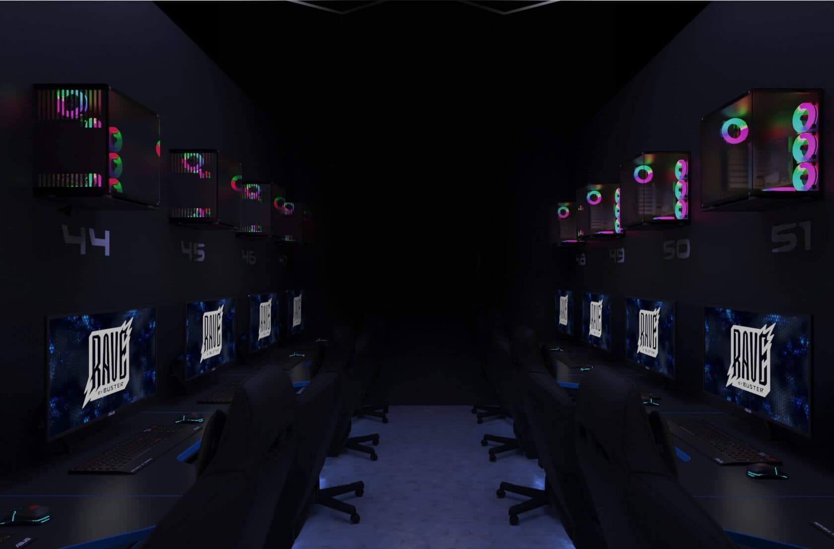 Игровой зал RAVE by BUSTER